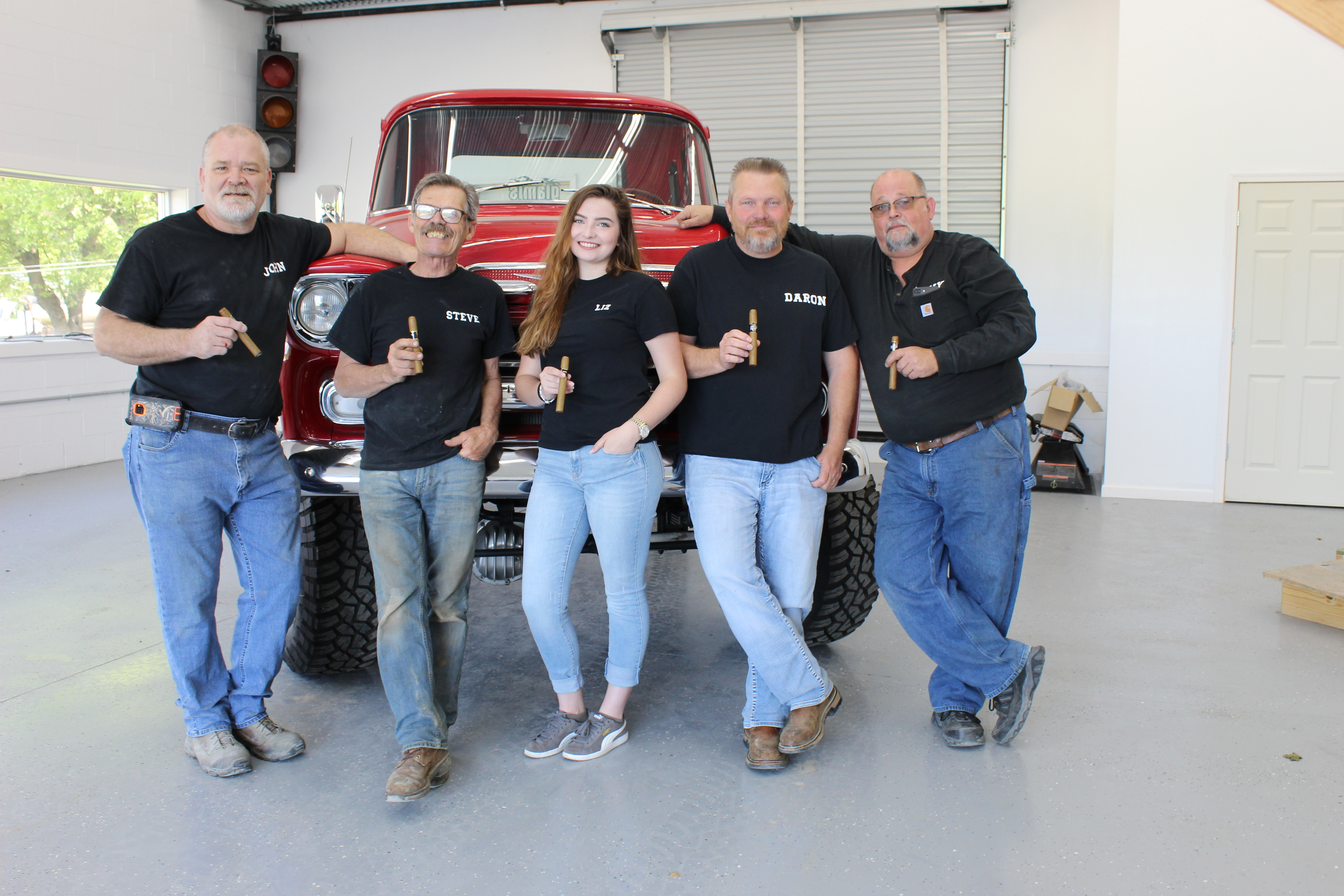 This is our team members. Auto Body Repair
